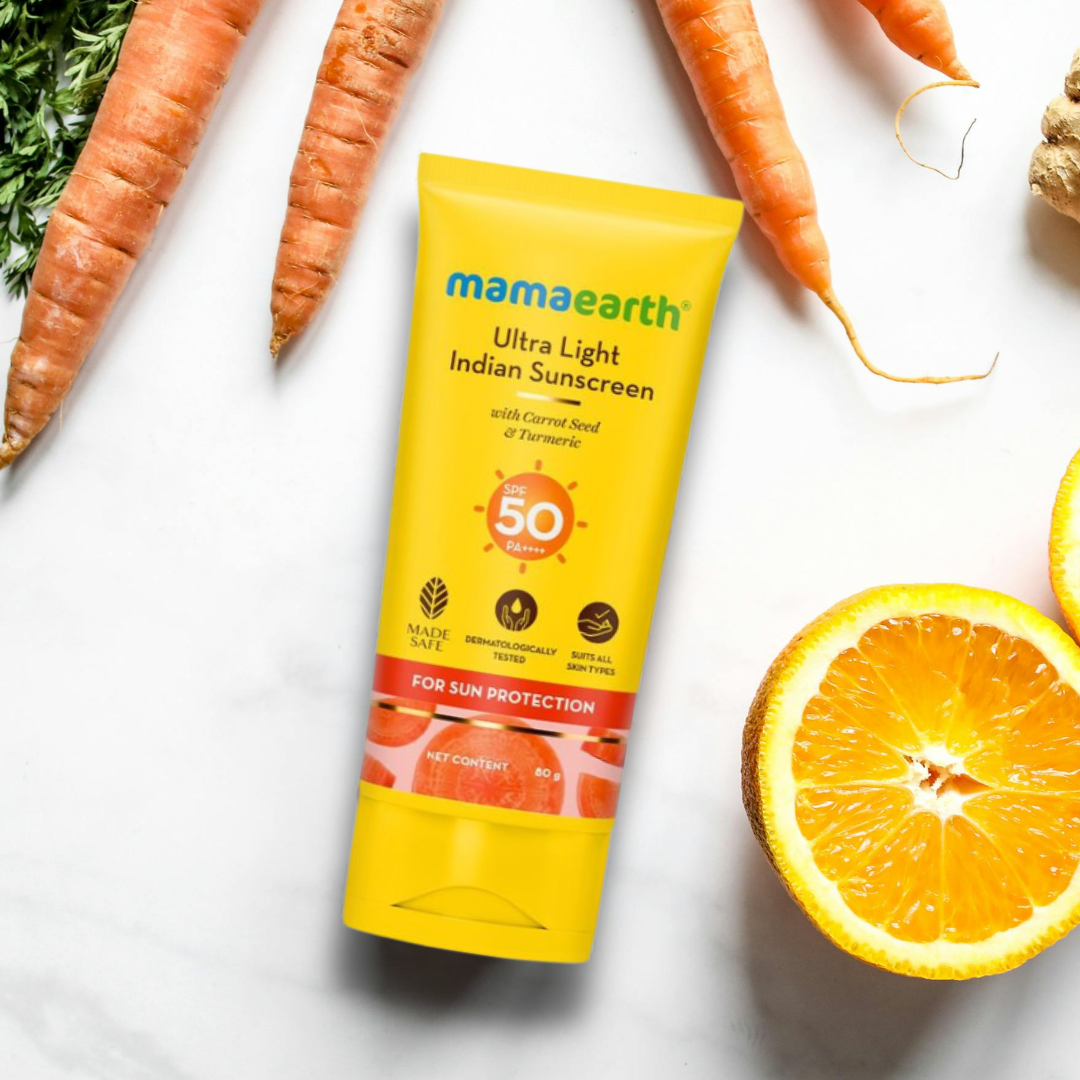 Mamaearth Ultra Light Indian Sunscreen