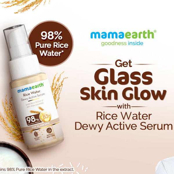 Mamaearth Rice Face Serum with Rice Water & Niacinamide