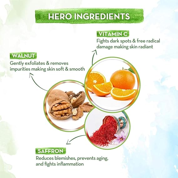 Mamaearth Vitamin C Face Scrub with Vitamin C & Walnut