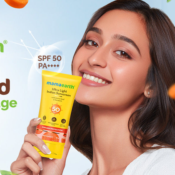 Mamaearth Ultra Light Indian Sunscreen
