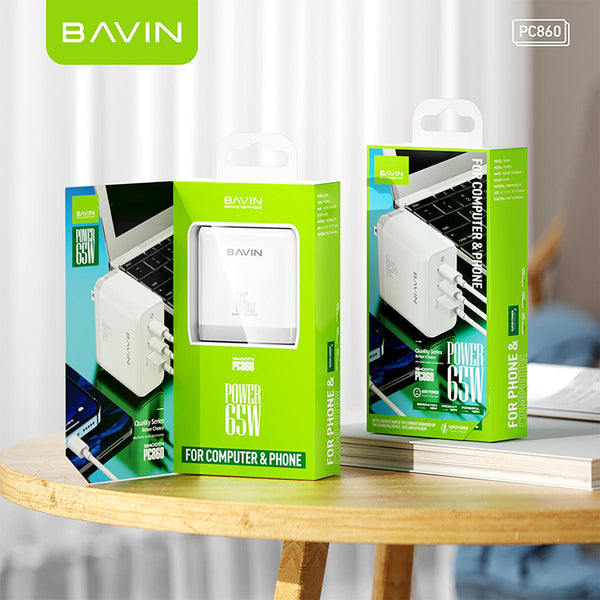 Bavin 65W Fast Charger Adapter