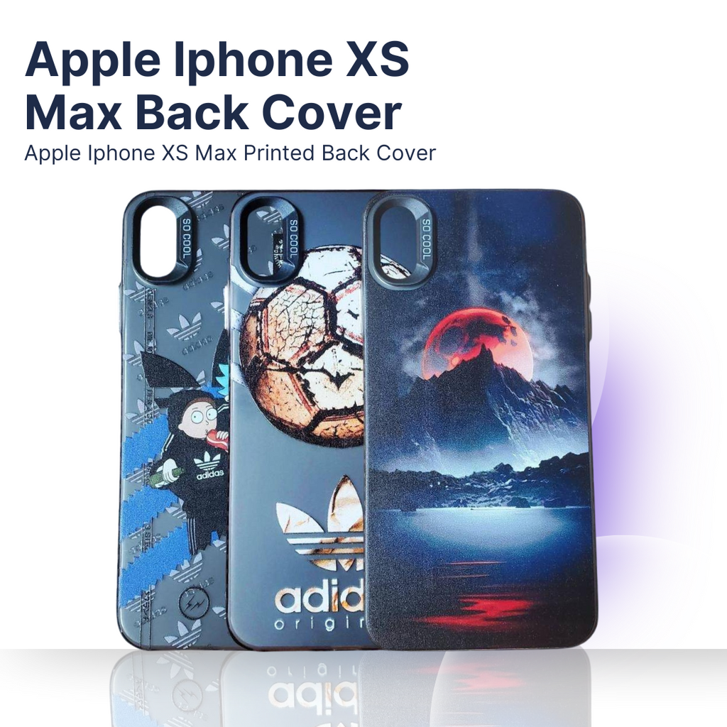 Iphone Xs Max Printed Back Cover