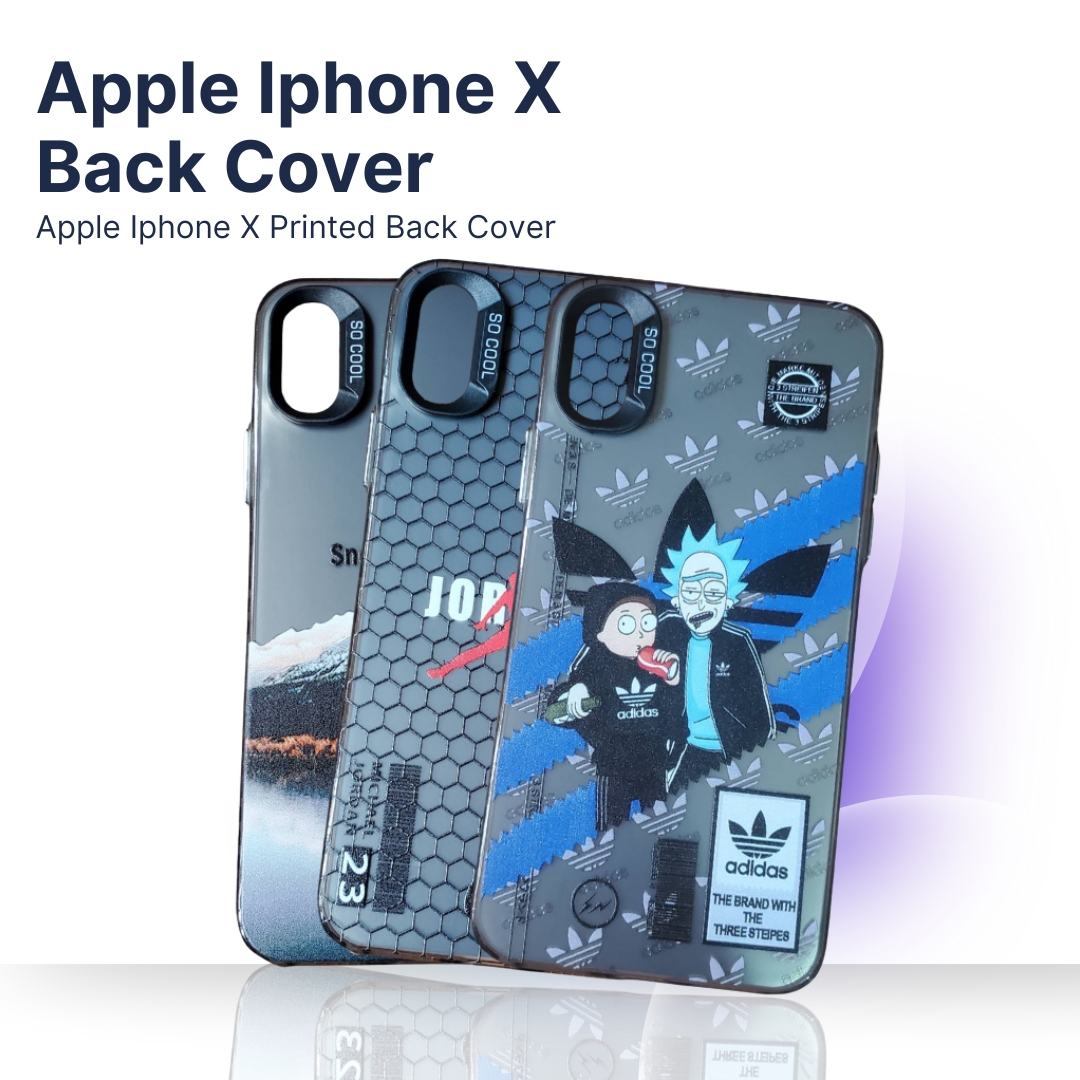 Iphone X Printed Back Cover