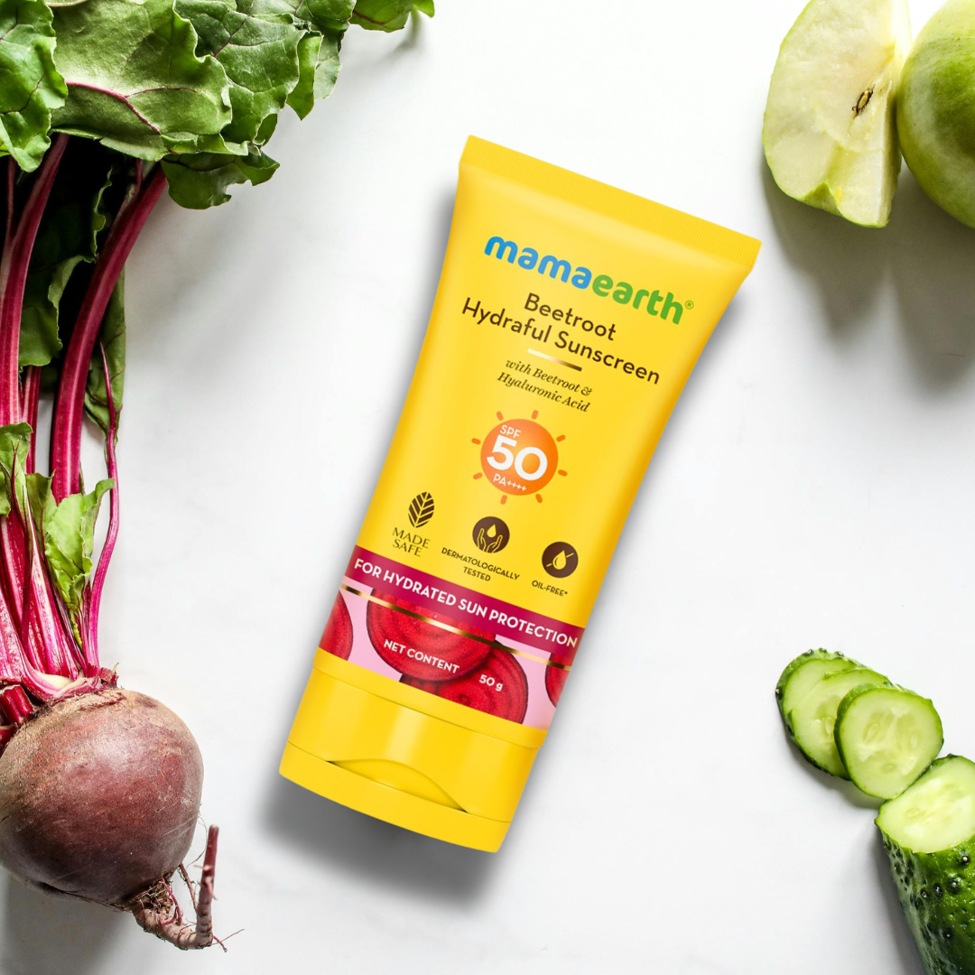 Mamaearth Beetroot Hydraful Sunscreen