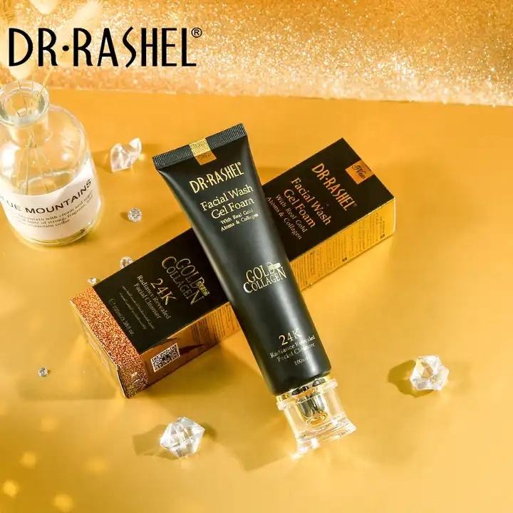Dr. Rashel 24K Gold & Collagen Facial Wash Gel Foam