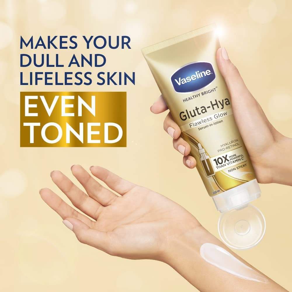 Vaseline Gluta‑Hya Flawless Glow Serum Burst Lotion