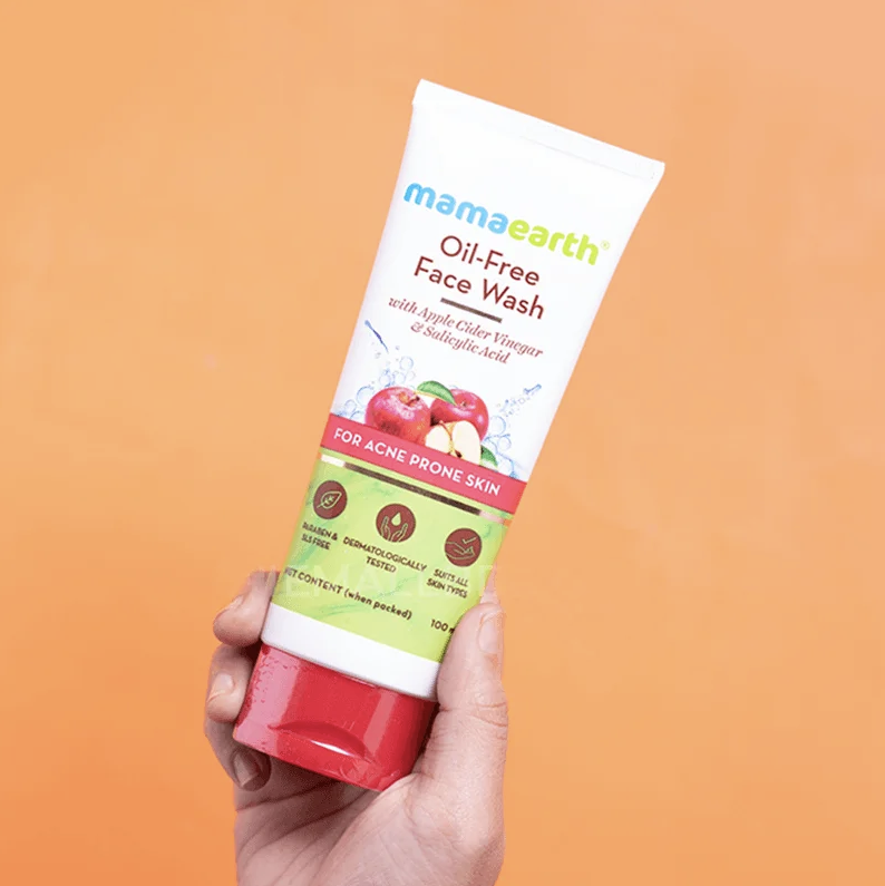 Mamaearth Oil-Free Face Wash with Apple Cider Vinegar & Salicylic Acid