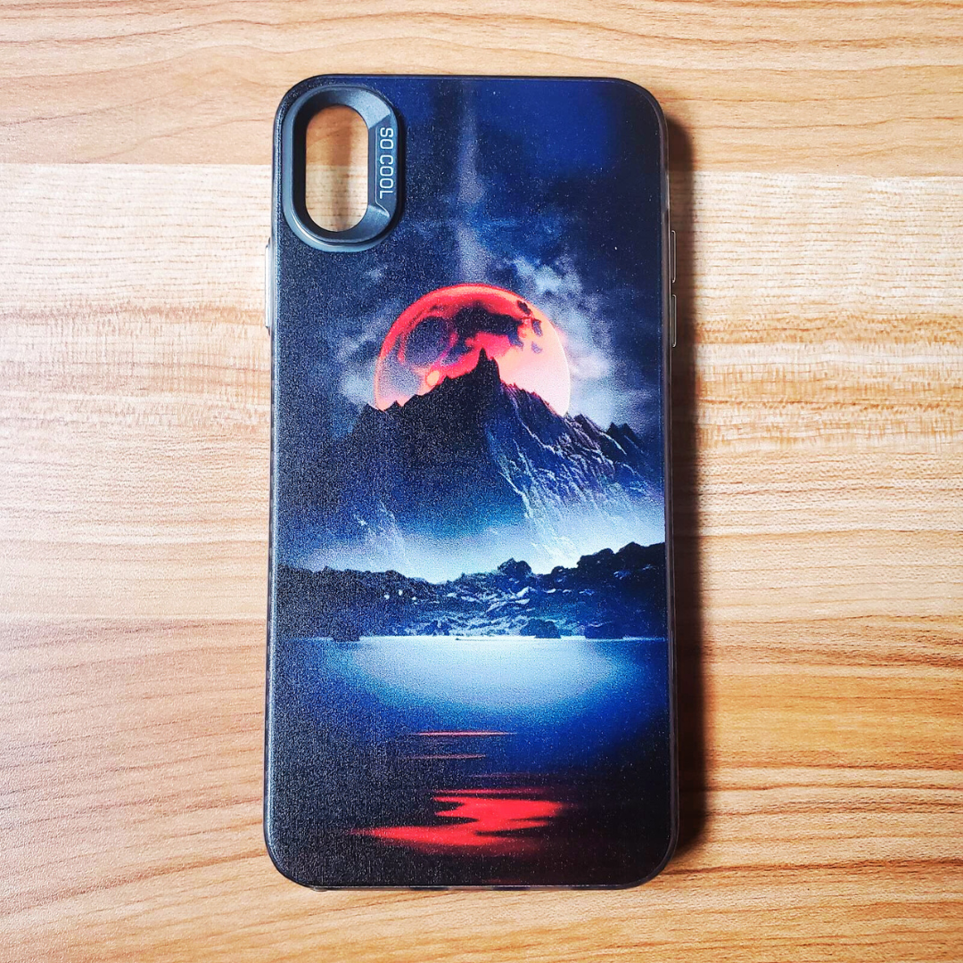 Iphone Xs Max Printed Back Cover