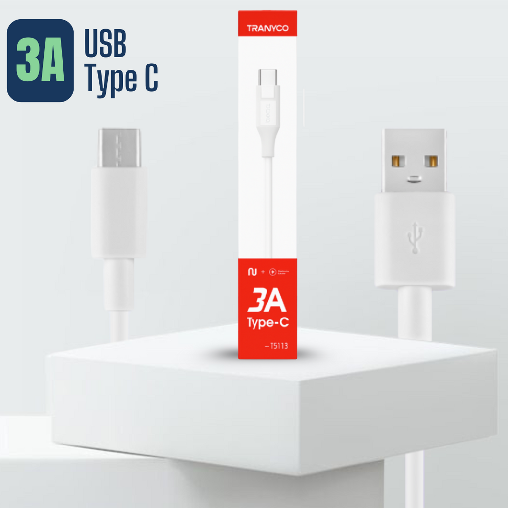 Tranyoo 3A USB To Type C Cable