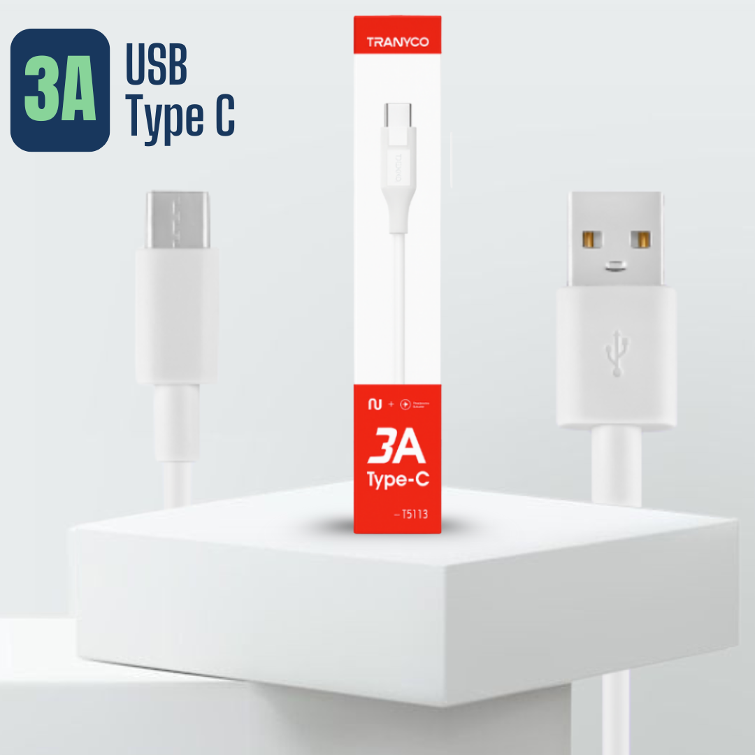 Tranyoo 3A USB To Type C Cable
