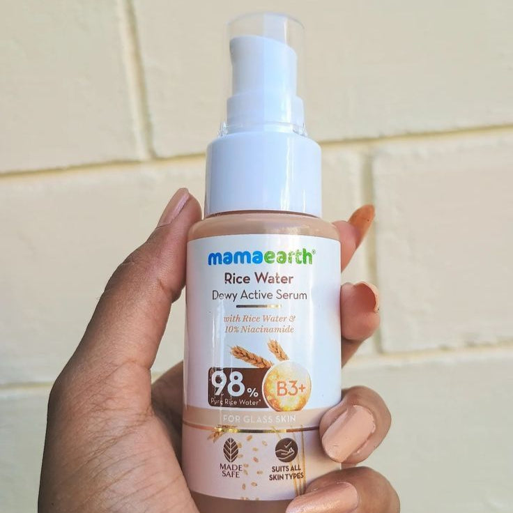 Mamaearth Rice Face Serum with Rice Water & Niacinamide