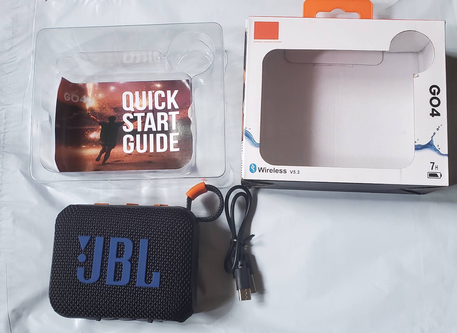 JBL GO4 Bluetooth Speaker ( None Complain A Grade )