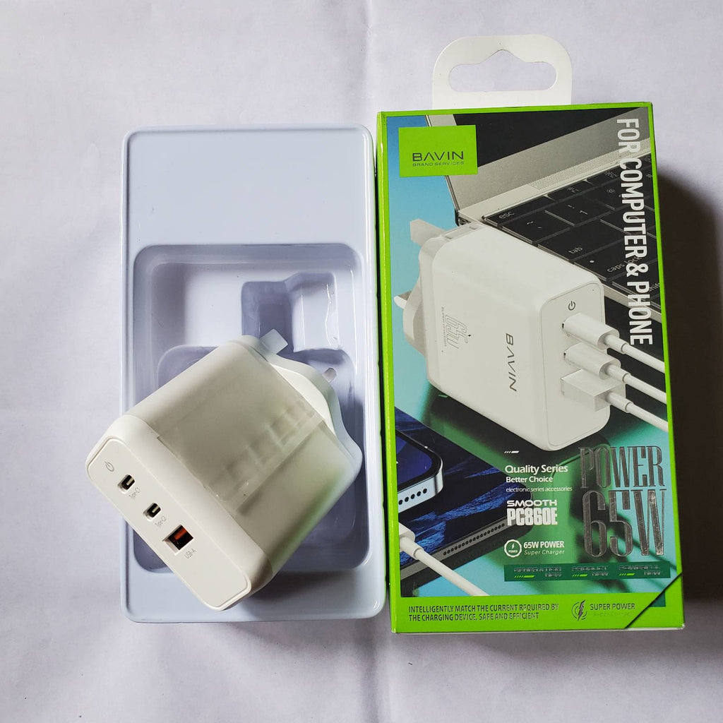 Bavin 65W Fast Charger Adapter