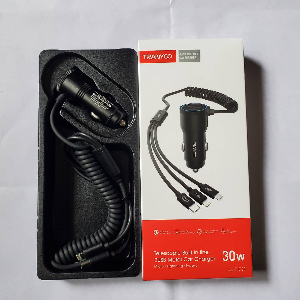Tranyoo 30W Car Charger