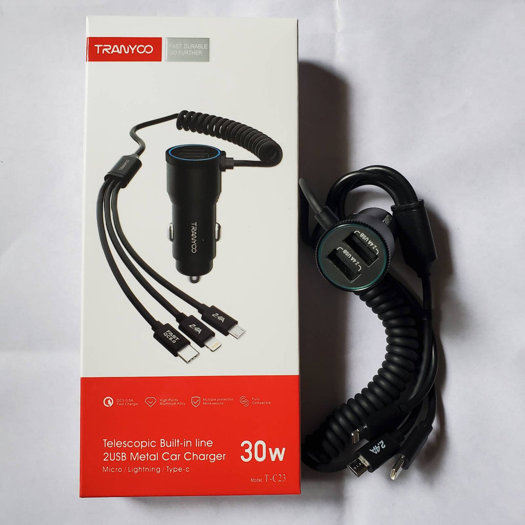 Tranyoo 30W Car Charger