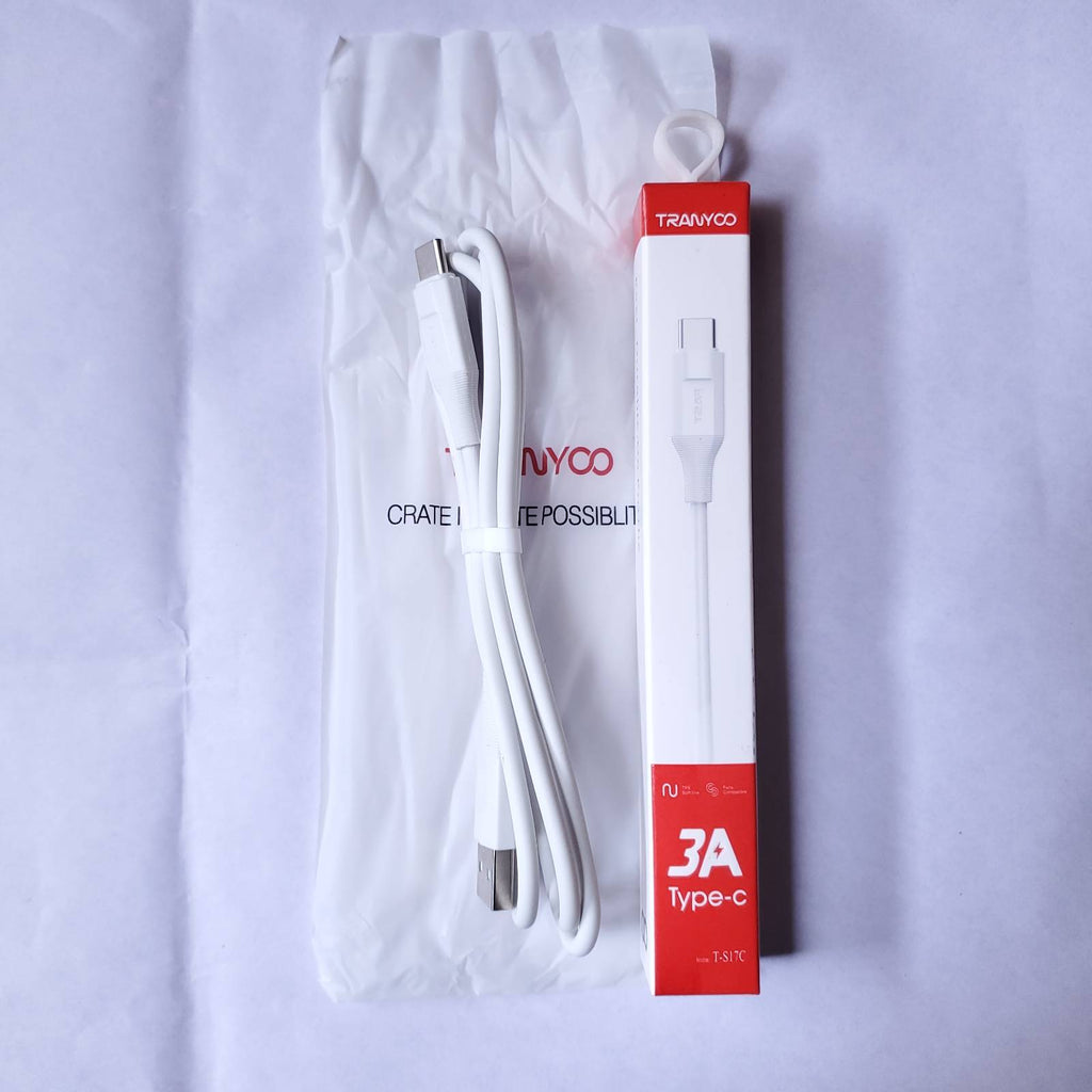Tranyoo 3A USB To Type C Cable